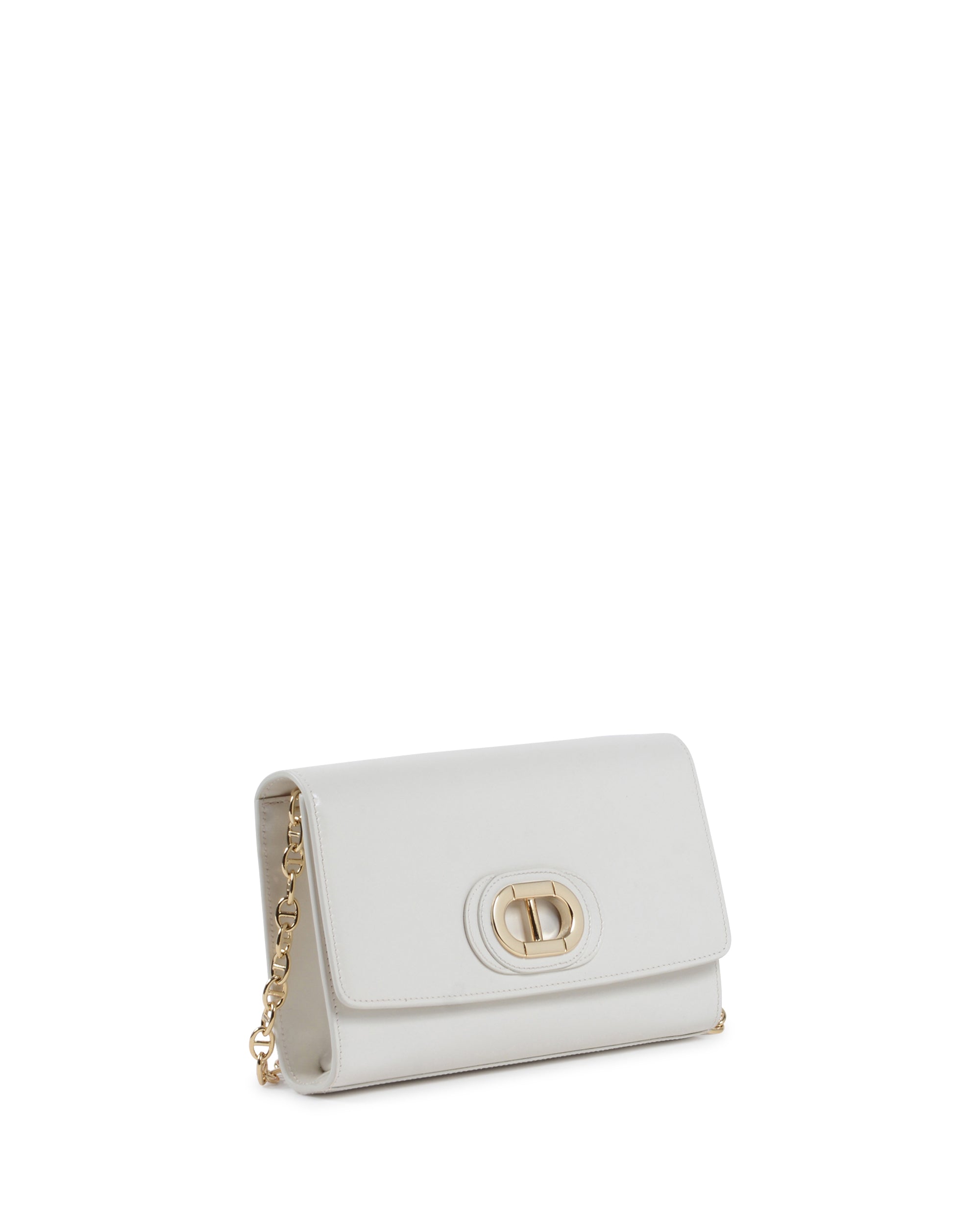 PB03 CLUTCH SMALL SAFFIANO BIANCO