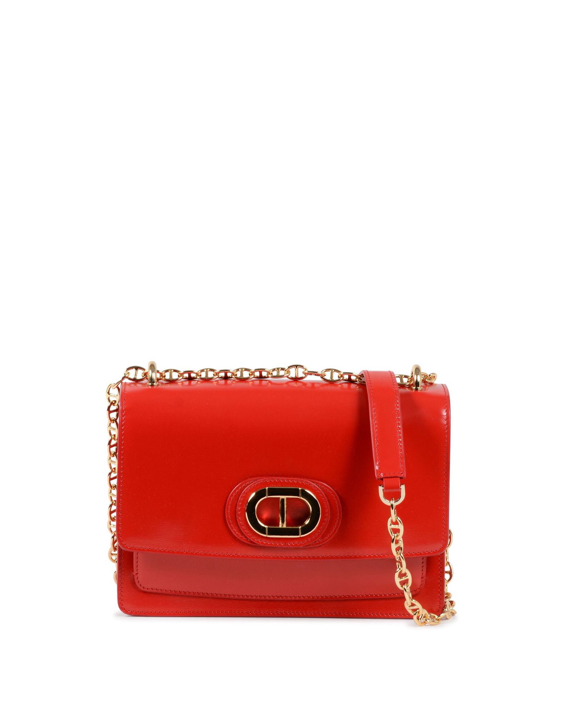 PB05 CROSSBODY MEDIUM SAFFIANO ROSSO